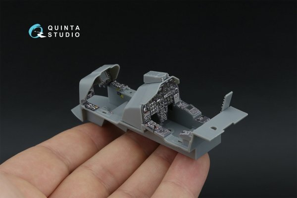 Quinta Studio QDS-35153 AH-1W 3D-Printed &amp; coloured Interior on decal paper (Trumpeter) (Small version) 1/35