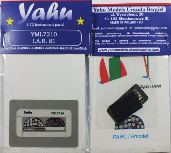 Yahu YML7210 I.A.R.81 (A-model / Parc Model) 1:72