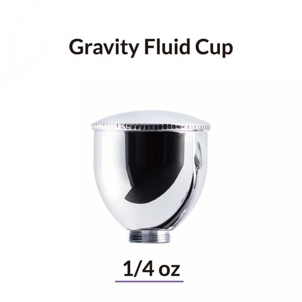 Gaahleri 40522 7 ml Smooth-Level Gravity Fluid Airbrush Cup