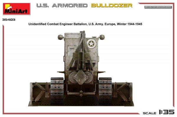 MiniArt 35403 U.S. ARMORED BULLDOZER 1/35