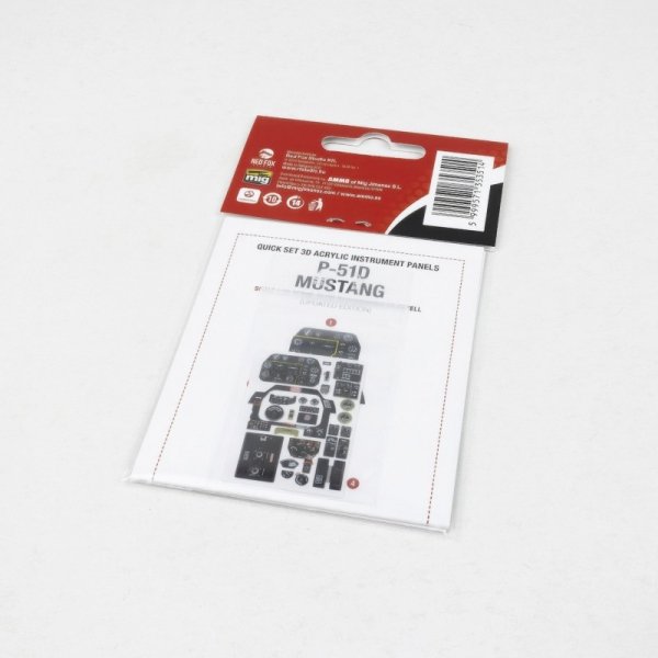 Red Fox Studio QS-32152 P-51D Mustang Updated for Revell kit 1/32