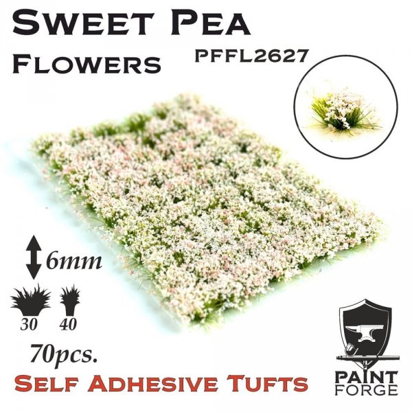 Paint Forge PFFL2627 Sweet Pea Flowers 6mm