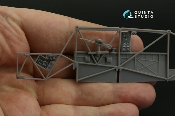 Quinta Studio QD48333 Avro Anson Mk.I 3D-Printed &amp; coloured Interior on decal paper (Airfix) 1/48