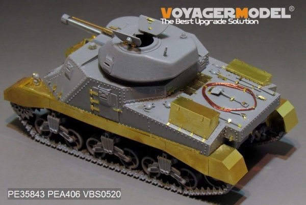 Voyager Model PEA406 WWII British Grant Medium Tank Track Covers For TAKOM 2086 1/35