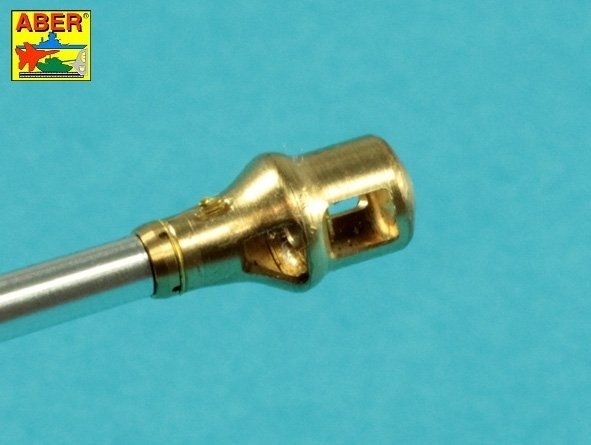 Aber 48L-13 KwK 43/3 L/71 8.8cm barrel (two-piece) for King Tiger tank with Porsche turret 1/48