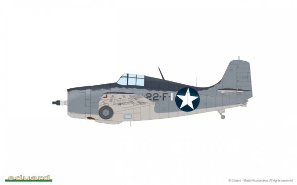 Eduard 82203 F4F-4 Wildcat late 1/48