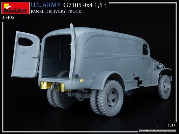 MiniArt 35405 U.S. ARMY G7105 4х4 1,5 t PANEL DELIVERY TRUCK 1/35