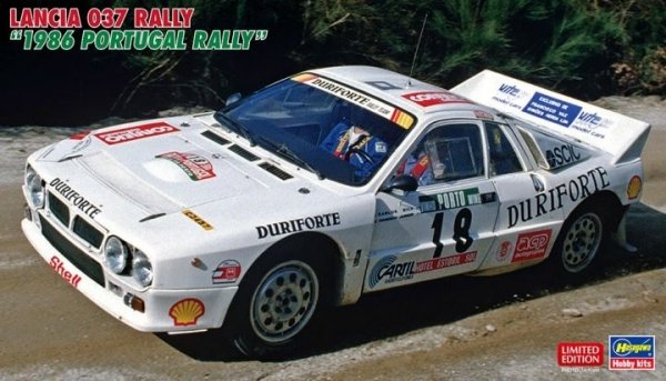 Hasegawa 20584 Lancia 037 Rally &quot;1986 Portugal Rally&quot; 1/24