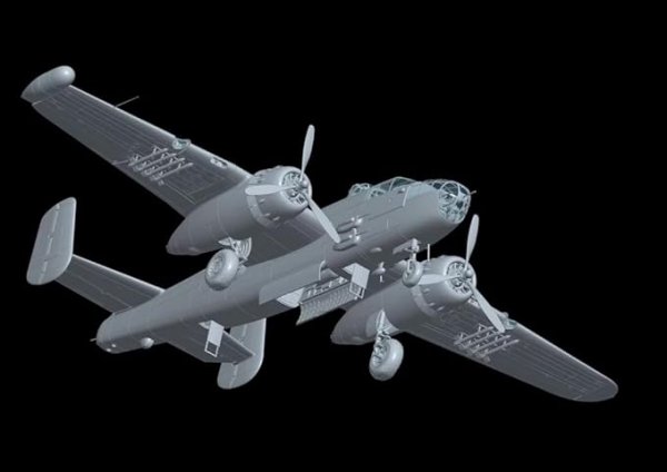 HK Models 01F016 PBJ-1J Mitchell 1/48