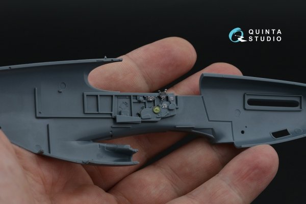 Quinta Studio QD48533 P-51B/C Mustang Early 3D-Printed &amp; coloured Interior on decal paper (Eduard) 1/48