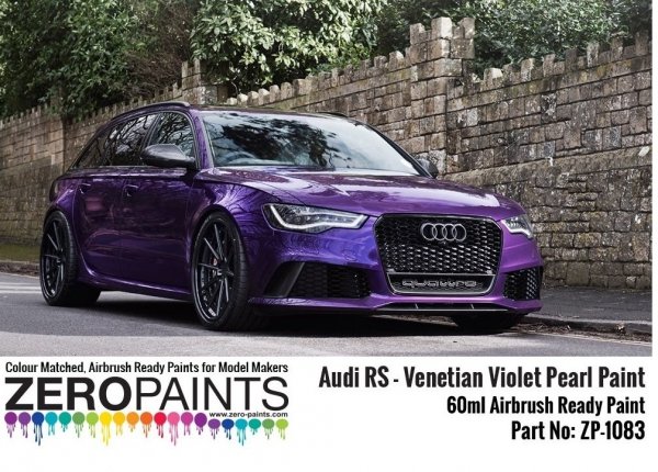Zero Paints ZP-1083 Audi RS - Venetian Violet Pearl Paint 60ml