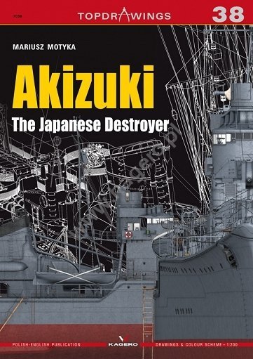 Kagero 7038 Akizuki. The Japanese Destroyer EN/PL