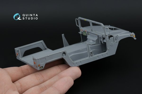 Quinta Studio QD35154 Humvee family 3D-Printed &amp; coloured Interior on decal paper (ICM) 1/35