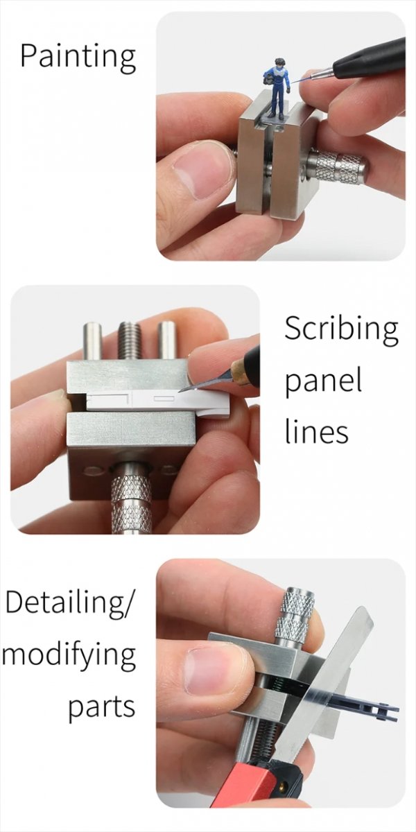 DSPIAE AT-MV Stainless Steel Precision Mini Vise / Imadło