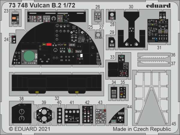 Eduard BIG72167 Vulcan B.2 AIRFIX 1/72