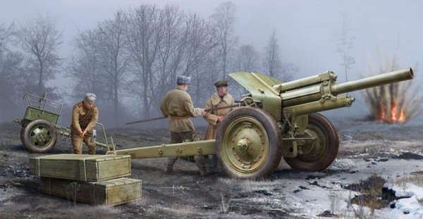 Trumpeter 02343 Soviet 122mm Howitzer 1938 M-30 (Early Version) (1:35)