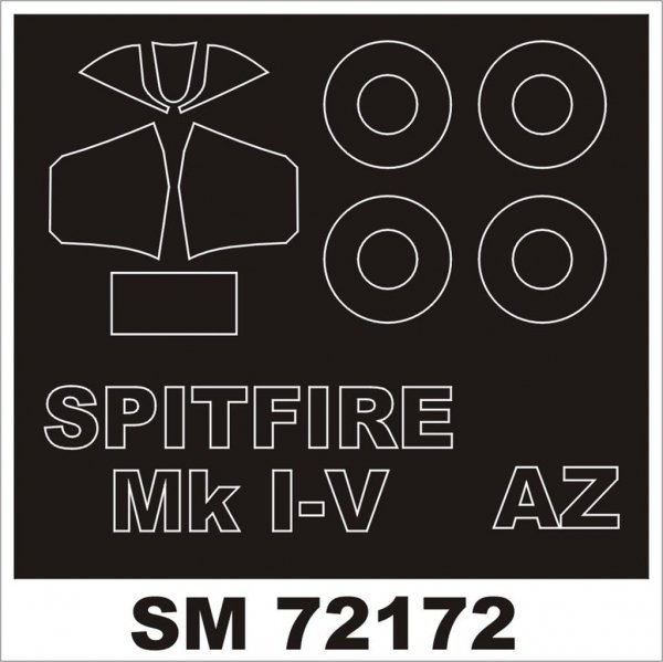Montex SM72172 SPITFIRE I-V AZ MODEL