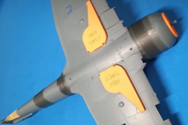 Omask 74894 Tempest Mk.II wheelbay plugs (for Eduard) 1/48