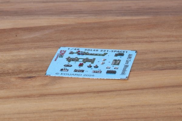 Eduard 3DL48221 A6M5 Zero (Mitsubishi) SPACE FINE MOLDS 1/48