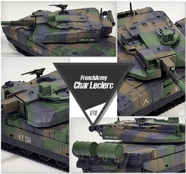 Academy 13427 French Army Char Leclerc 1/72