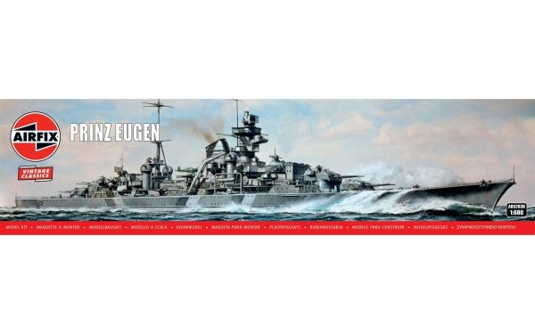 Airfix 05203V Prinz Eugen (Vintage Classics) 1/600