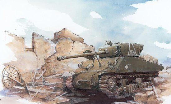 Dragon 6188 M4A2 (76) Red Army Sherman (1:35)