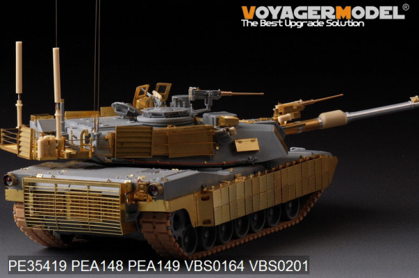 Voyager Model PEA149 Modern US Army M1A2 TUSK Slat Armour (For DRAGON 3536) 1/35
