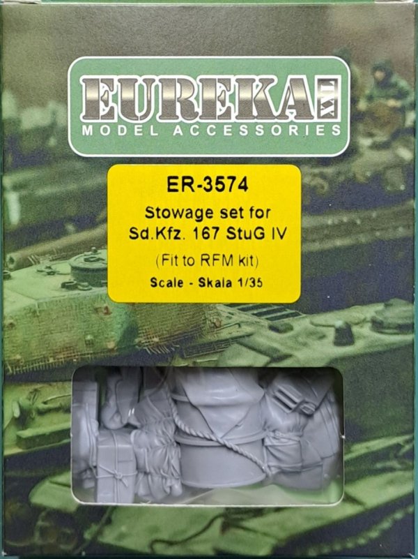 Eureka XXL ER-3574 Stowage Set for Sturmgeschütz IV (RFM) 1/35