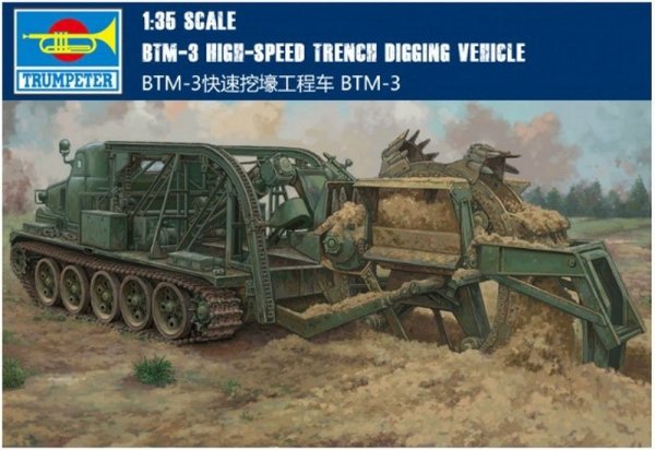 Voyager Model PE35903 Russian BTM-3 High-Speed Trench Digging Vehicle for TRUMPETER 1/35