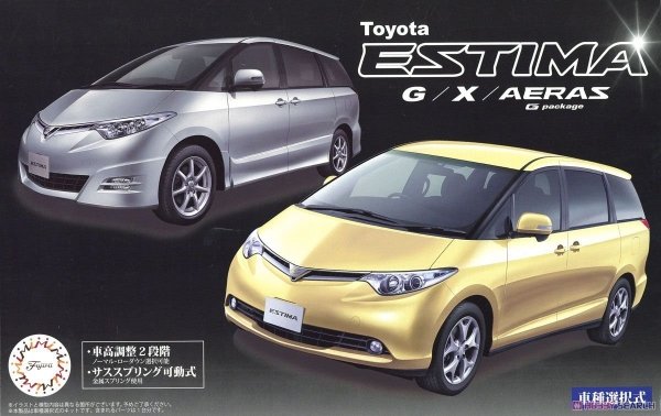 Fujimi 039787 Toyota Estima G/X/Aeras G Package 1/24
