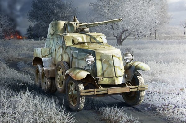 Hobby Boss 83840 Soviet BA-10 Armor Car (1:35)