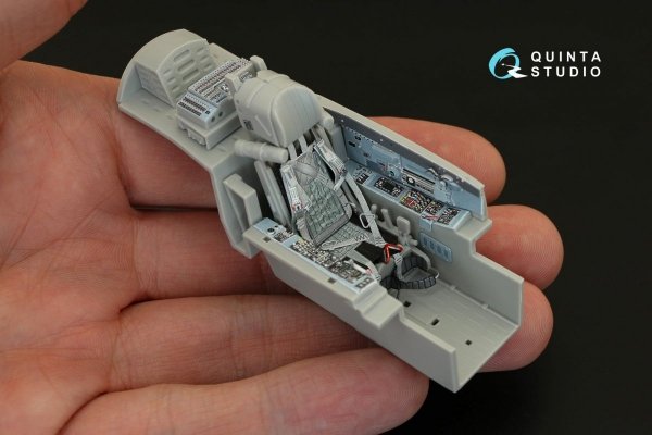 Quinta Studio QD32022 MiG-29SMT 3D-Printed &amp; coloured Interior on decal paper (for Trumpeter kit) 1/32