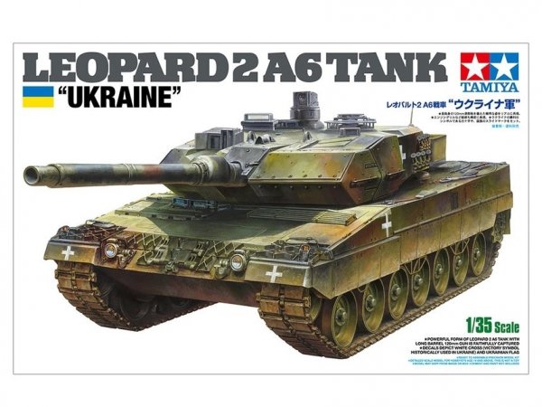 Tamiya 25207 Leopard 2A6 Tank &quot;Ukraine&quot;