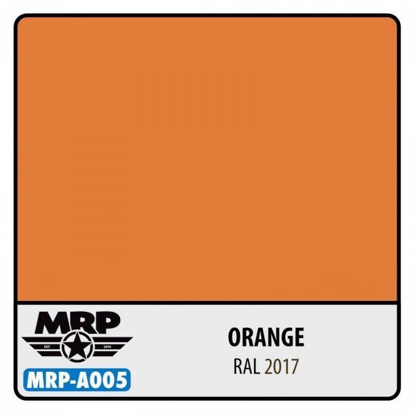 Mr. Paint MRP-A005 Orange (RAL 2017) - aqua colors - 17ml
