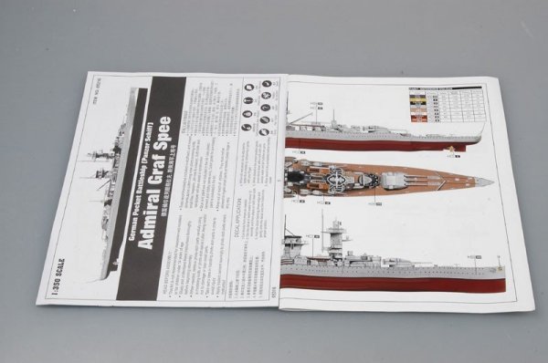 Trumpeter 05316 German Pocket Battleship Admiral Graf Spee (1:350)