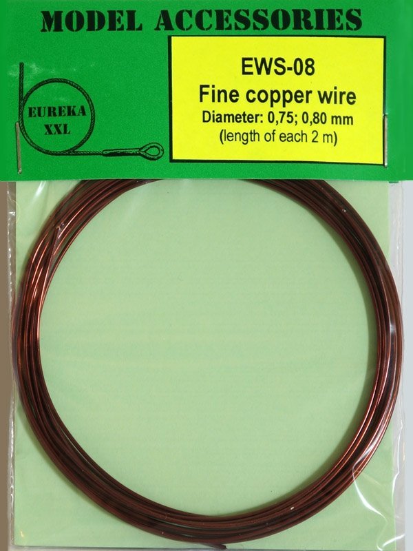 Eureka XXL EWS-08 Fine copper wires 0.75 mm / 0.80 mm