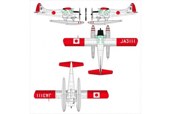 Dora Wings 48060 DHC-2 Beaver Floatplane 1/48
