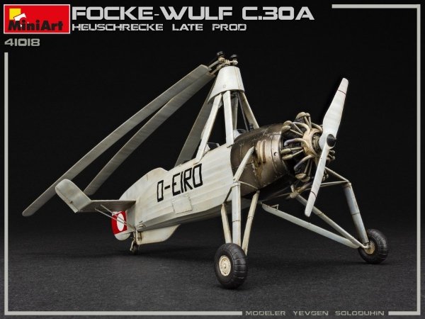 MiniArt 41018 FOCKE-WULF FW C.30A HEUSCHRECKE. LATE PROD 1/35