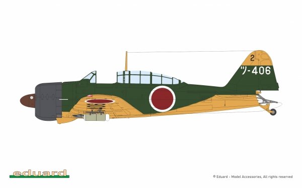 Eduard 84211 Mitsubishi A6M2-K - The Weekend Edition 1/48