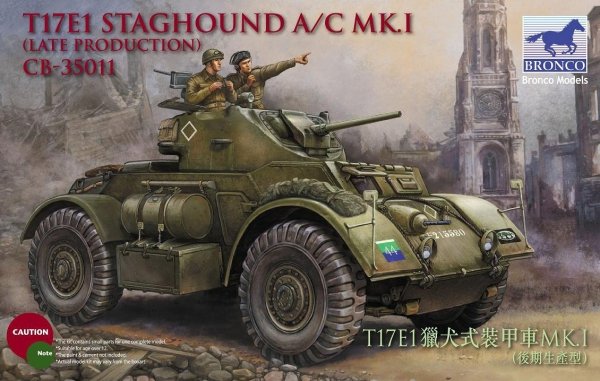 Bronco CB35011 T17E1 Staghound Mk.I Late production