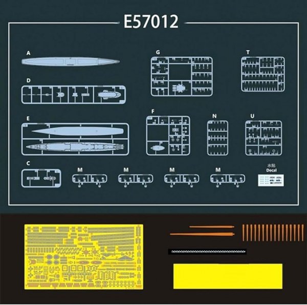 Vee Hobby V57012 USS San Diego CL-53 1944 1/700