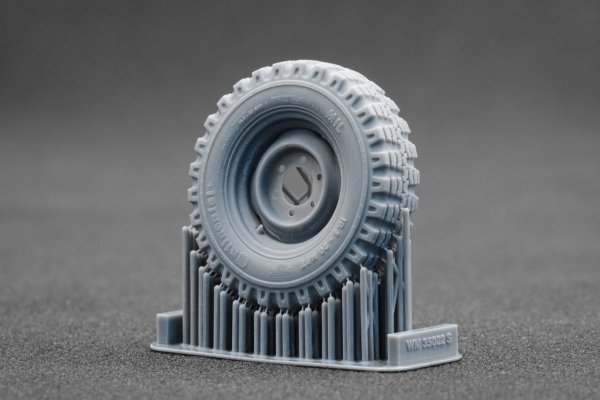 ScaleX WM 35022S Unimog 404 10.5-20 MPT Sagged wheel set (for AK-Interactive, ICM, Revell) 1/35