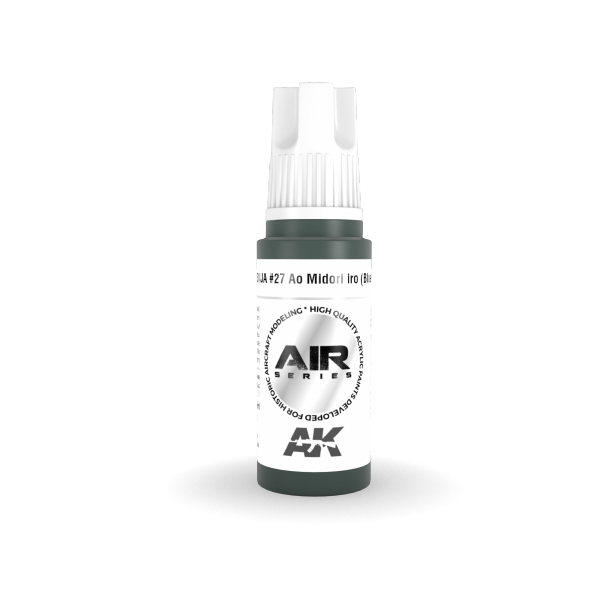 AK Interactive AK11903 IJA #27 AO MIDORI IRO (BLUE-GREEN) – AIR 17ml