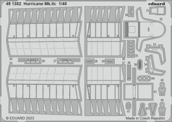 Eduard BIG49390 Hurricane Mk. IIc ARMA HOBBY 1/48