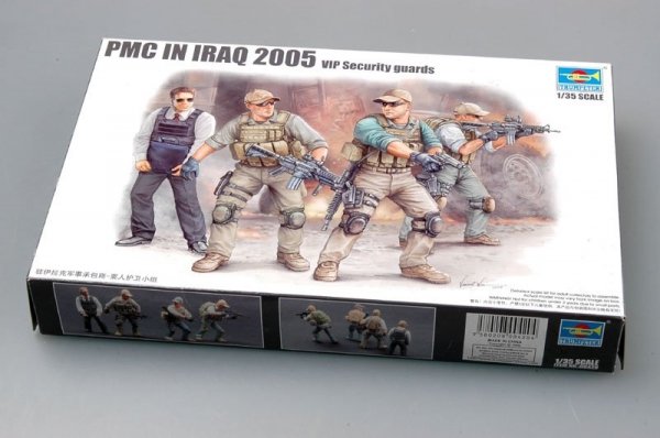 Trumpeter 00420 PMC in Iraq 2005-VIP Security Guards (1:35)