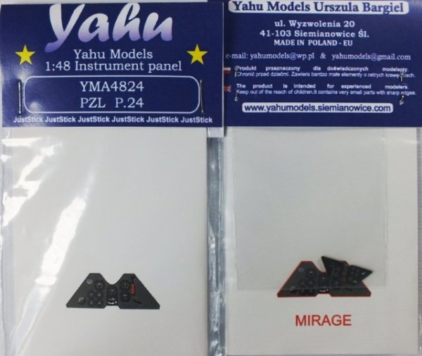 Yahu YMA4824 PZL P.24 (Mirage) 1:48