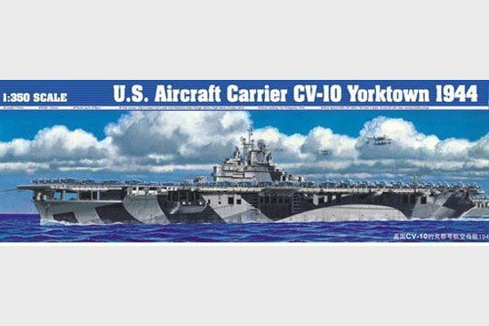 Trumpeter 05603 U.S. Aircraft Carrier CV-10 Yorktown 1944 (1:350)