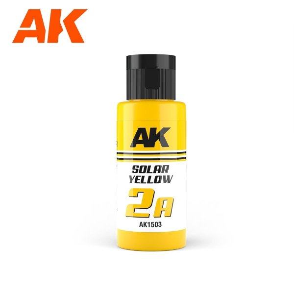 AK Interactive AK1503 DUAL EXO 2A – SOLAR YELLOW 60ML