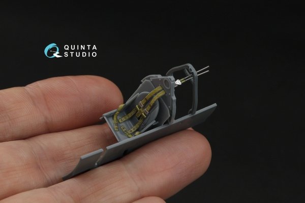 Quinta Studio QR+48102 British Fighter seatbelts (pre-war/early WWII) (with metal buckles) (All kits) 1/48