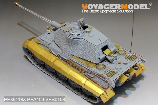 Voyager Model PE351183 WWII German King Tiger (Porsche Turret)（For DRAGON/ZVEZDA kit) 1/35